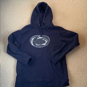 Large  Navy Blue Penn State Hoodie